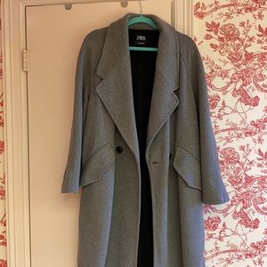 Zara oversized Grey coat